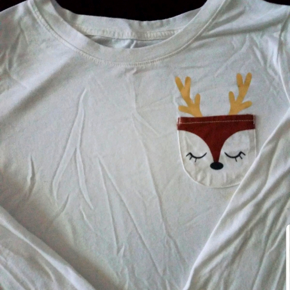 Girl's Reindeer Long sleeve